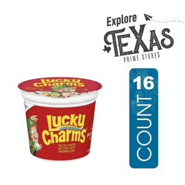 Lucky Charms 16-Cups of Gluten-Free Kids' Breakfast Cereal with Marshmallows