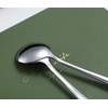 Soup Spoons, Kyraton 6 Pieces 19 cm Stainless Steel Round