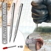 Mriuuod 2 Pack Tungsten Carbide Scriber Tool with Magnet, with