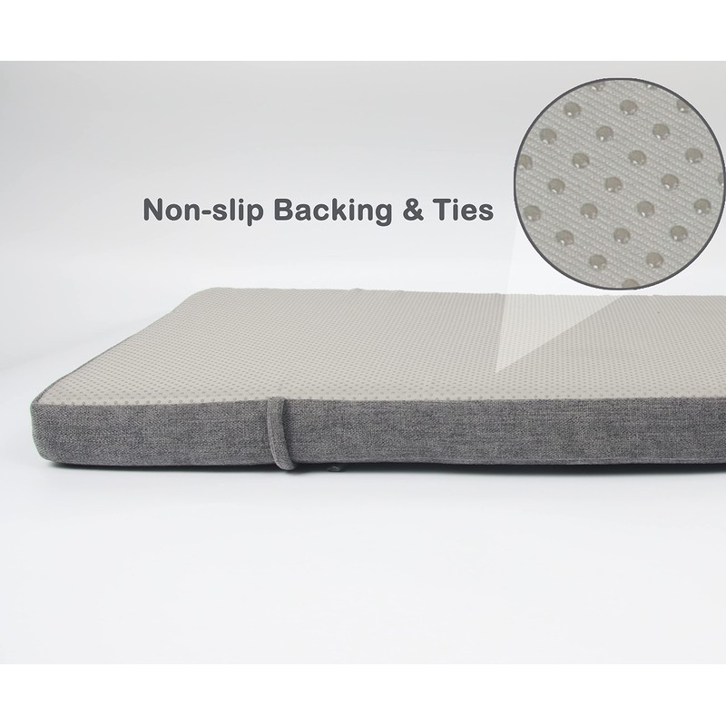 Loveboat Washable Bench Cushion, Non-Slip Bench Pad for Shoe Storage,