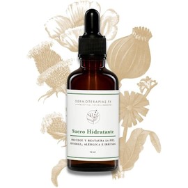 100% Ingredientes naturales. Serum Hidratante Piel Sensible con tendencia a irritación, alteraciones por deshidratación, alergias y alta sensibilidad. Aceite de Semillas de Linaza y Chia con Altas Propiedades Hidratantes