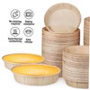 Alipis 100 Pcs Mini and Pie Pans Round Bottom Easy