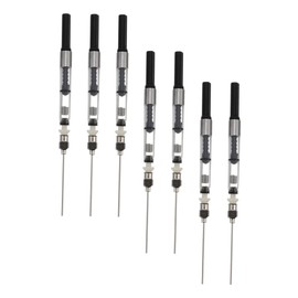 Operitacx Stainless Steel Pen Ink Absorbing Device 7pcs Fountain Pen Ink Converter Ink Fountain Converter for Fountain Pens