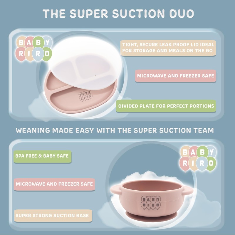 Baby Weaning Set by Baby RIRO, Weaning Set 15 Pcs,