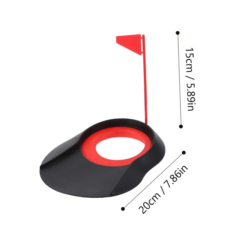 GRIRIW 1Pc All Direction Golf Putting Cup Training Aid for