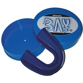 Shield® CE Top Branded Goods Blue Teeth Guard with Hygiene Box Made for Bay®, Blue, Box in Blue