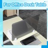 PATIKIL 40x60cm Desk Divider, 4 Sets Desk Privacy Panel Acrylic