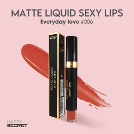 TOP WHITE Matte Liquid Lipstick. EVERYDAY LOVE #006