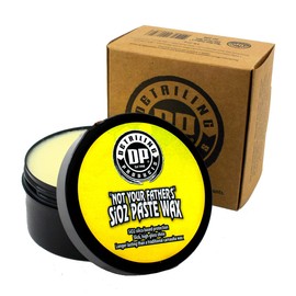 DP Wax "Not Your Father's" SiO2 Paste Wax | Slick, High-Gloss Shine | Long Lasting Automotive Wax | 8 Oz. Jar with Scratch-Free Car Wax Paste Application Pad