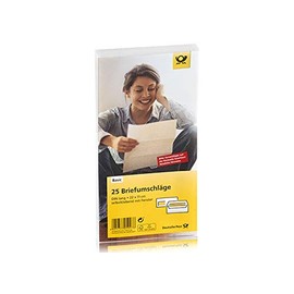 Briefumschläge Deutsche Post Dinlang 25Stk. sk mf