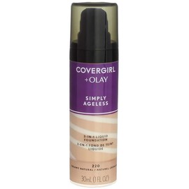 CoverGirl +Olay Simply Ageless 3in1 Foundation 220 Creamy Natural 1.0oz