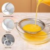 Billord Fine Mesh Strainer - Set of 4 Food Colanders,