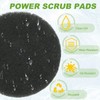 YELARXI Power Scrub Pads, Scrubbing Pads 1500 Grits Scouring Discs