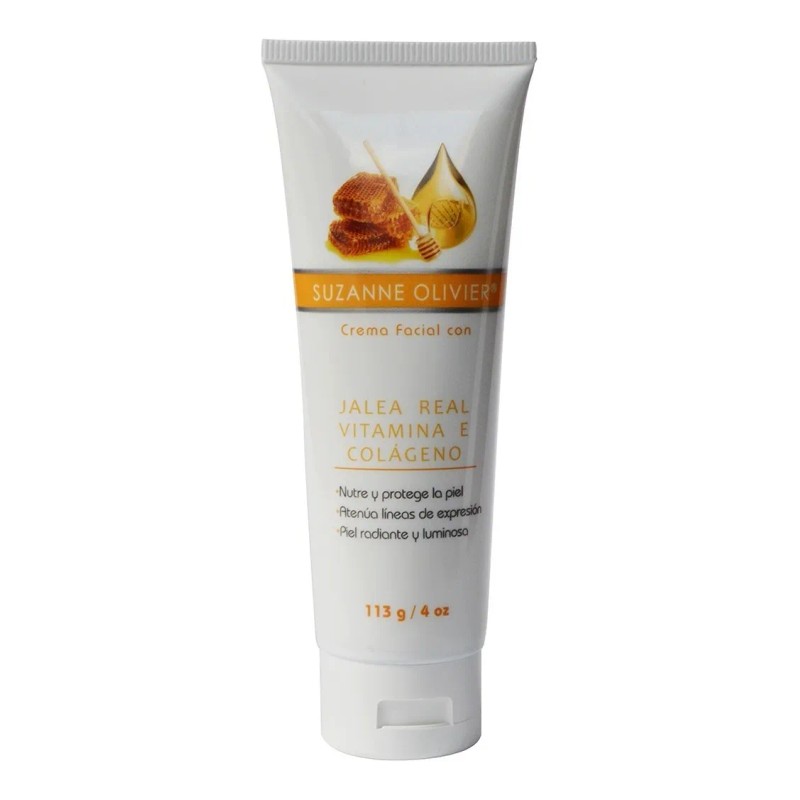 2 Cremas Facial Jalea Real Vitamina E Colágeno Nutre Hidrata