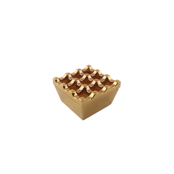 Metal Ashtrays for Cigarettes and Cigars Windproof Ashtray for Home