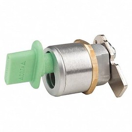 Cam Lock, Cabinet Door, Satin Chrome