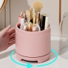 Recipiente For Guardar Brochas De Maquillaje Con Rotación D