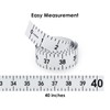 DS. DISTINCTIVE STYLE Fish Ruler Sticker 40-Inch Waterproof Adhesive Ruler