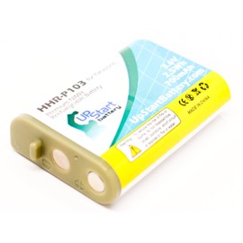 3X Pack - HHR-P103 Battery for Panasonic KX-TD7896, KX-TD7680, KX-TG2382, KX-TD7684, VTech i5871, i5808, IP8100 and AT&T EP5632, TL76008, EP590-2 Cordless Phones (700mAh, 3.6V, NI-MH)