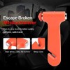 2 pcs Car Safety Hammer Seatbelt Cutter Window Punch Breaking