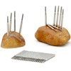 JINGLING 2.5mm Diamond Drill Bits for Stone Ceramic Glass 1/8"