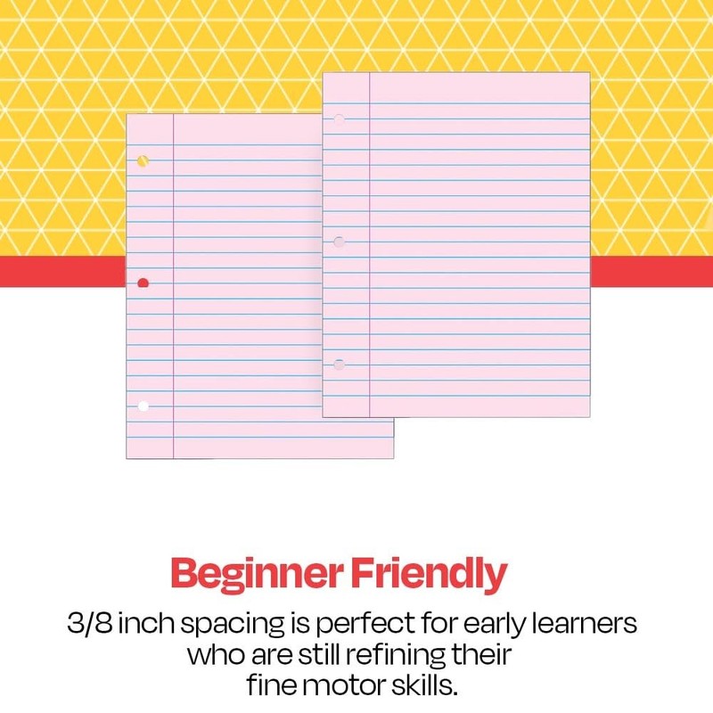School Smart 3-Hole Punched Filler Paper, 8-1/2 x 11 Inches,
