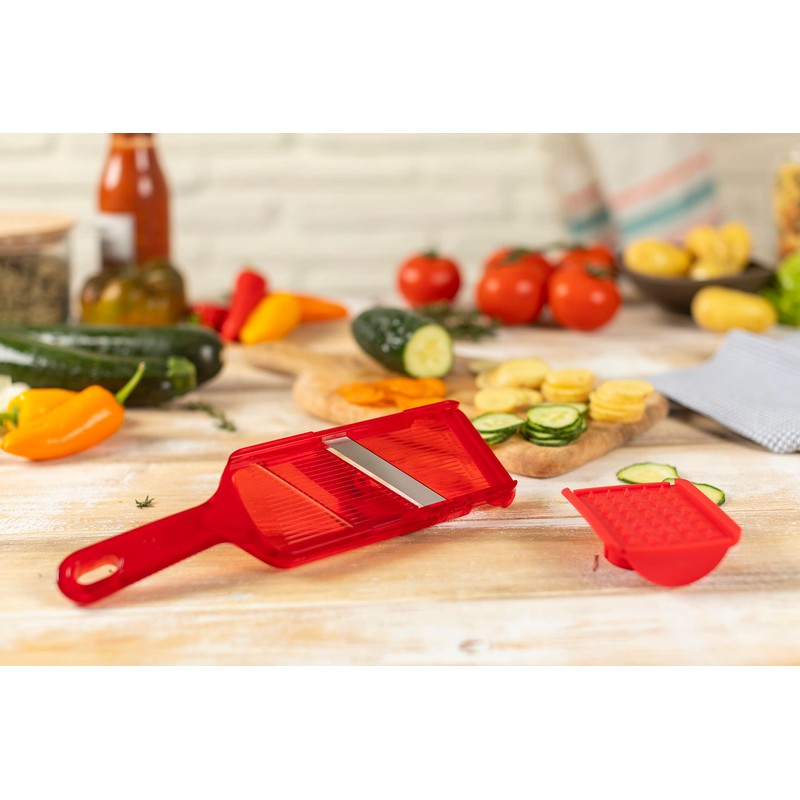KUHN RIKON Vegetable Slicer Red