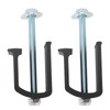 2 Set Truck Tool Box Clamp Durable Rust Proof Aluminum