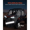 VEVOR Cab Enclosure Upper Doors, Compatible with Polaris RZR XP4