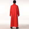 BLESSUME Catholic Coutane Clergy Church Priest Roman Liturgical Robe, red