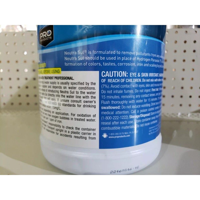 Pro Products HP41N Neutra Sul Professional Grade Oxidizer 1 Gallon