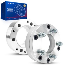 KAX 6x5.5 to 5x4.75 Wheel Adapters,2 inch 6 Lug to 5 Lug Centric Wheel Adapters (Changes Bolt Pattern) fit for Silverado 1500, Tahoe, Sierra 1500, with M14x1.5 Studs 108mm to 87mmmm Hub Bore,2Pcs