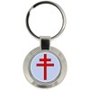 Patriarchal Cross Key Ring