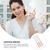 Baluue 4sets Comfy Wood Handle Makeup Brush Set Lip Brush