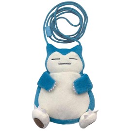 Maruyoshi Plush Neck Pouch, Face Pouch, Multicolored, multicolor