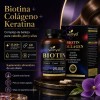 Suplemento Cabello Uñas Piel Biotina 60 Cápsulas