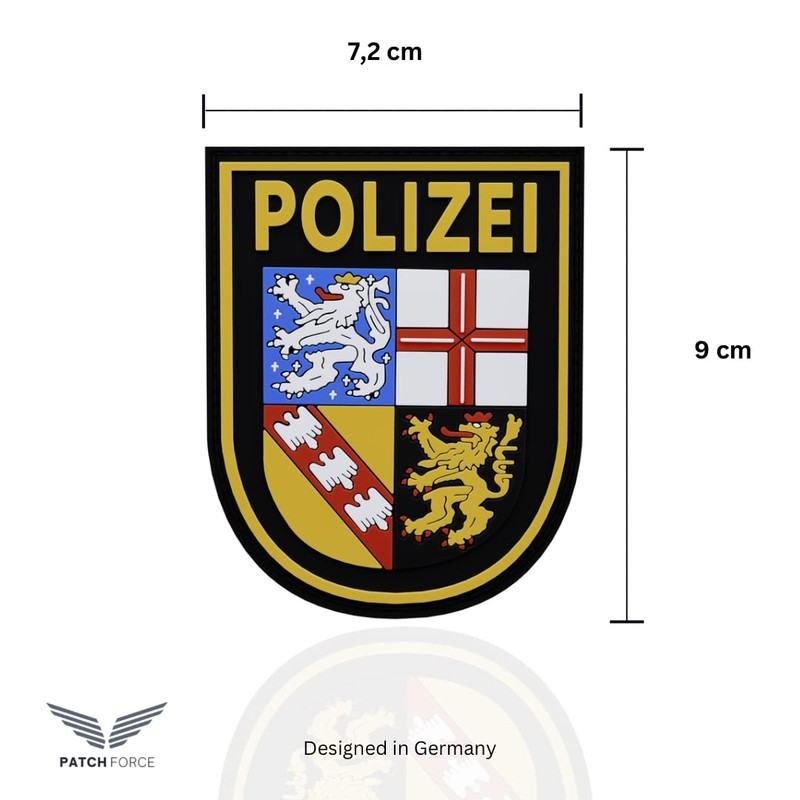 Patch Force - Police patch (coloured) Police Saarland - as