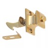 Furniture Knowledge PUSH BUTTON LATCH Square Knob brass cabinet cupboard