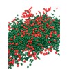 Holly Berry Mix Sprinkles, Bulk Size (1 lb. Resealable Zip