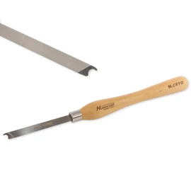 Hurricane Turning Tools, CryoCut Series, HTT-537, M2 Cryo 3/8" Captive Ring Cutting Tool for Woodturning