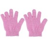2 Pcs Shower Gloves, Exfoliating Gloves, Exfoliating Mitt, Exfoliating Body