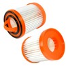 HQRP 4-Pack Dust Cup Filter Compatible with Eureka Bagless Vacuum