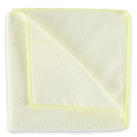 Hygoclean Microfibre Cloths Micro Master Premium Polyester / Polyamide Yellow Length 40 cm Width 40 cm Pack of 50