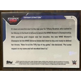 2025 Topps Now WWE #8 Tiffany Stratton SmackDown