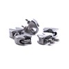 Stainless steel wire rope clamp grip bulldog clip marine grade