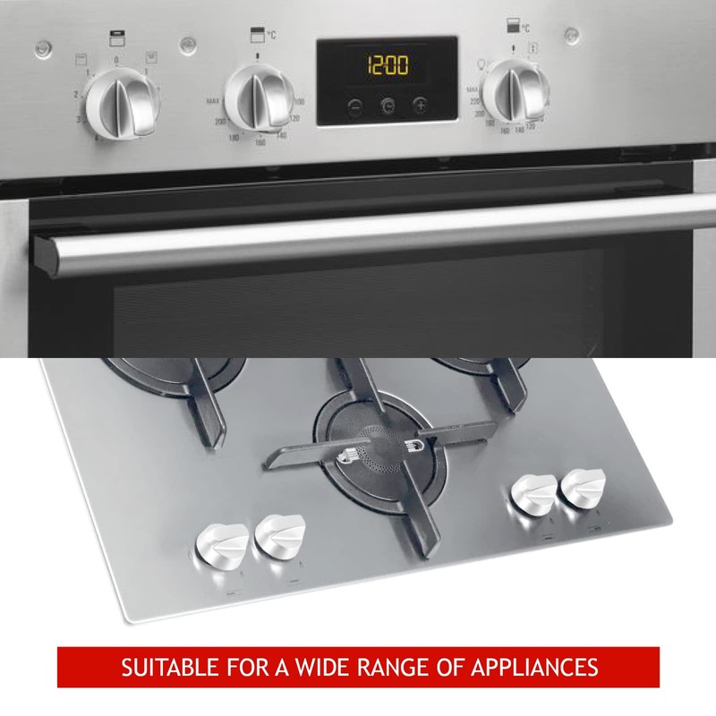Spares2go Universal Oven Cooker Hob Control Knob Switch (Pack of