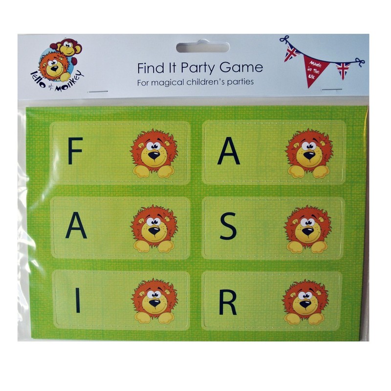 Animal Party Game - hide and seek