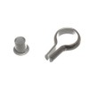 Merriway BH04391 (20 Pcs) Banjo Style Bookcase Socket and Stud,