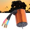 Waterproof RC 3650 4300KV 4 Poles Sensorless Brushless Motor for