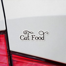 Decal Stickers Of Cat Food Premium Indoor (No Waterproof) Vinyl Decal Stickers For Laptop Phone Accessory Helmet Car Window Mug Tuber Cup Door Wall Decoration ANDVER3110501BL110322